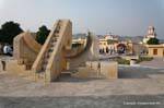 Jaipur jantar mantar observatoire samrat yantra astrologique.
