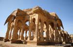 Jaisalmer bada bagh cenotaphs.