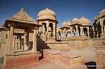 Jaisalmer bada bagh cenotaphs.