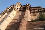 Jodhpur mehrangarh forteresse.