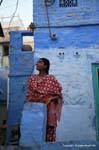 Jodhpur old city blue.