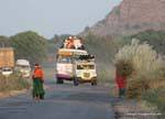 Route delhi a singhara traversee dangereuse.