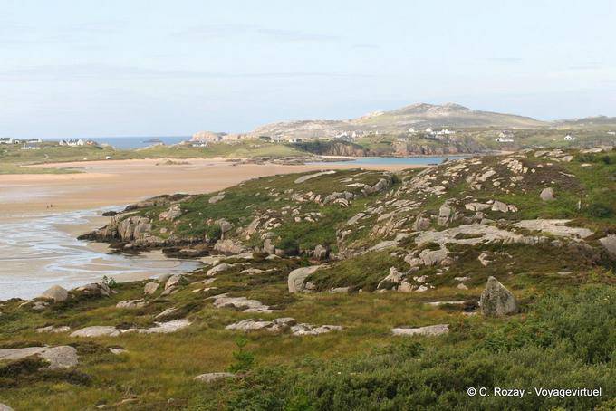 Paisaje de la península Rosses (Na Rossa), Donegal Rosses - Irlanda