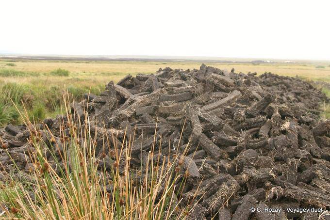 Las turberas después de la operación de Ballycroy, Mayo - Irlanda