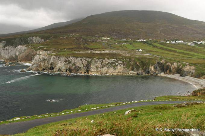 Playa Ashleam en Bay, Isla de Achill - Irlanda