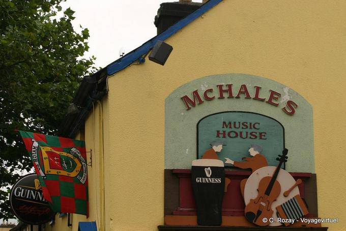 Música casa McHales, Westport - Irlanda