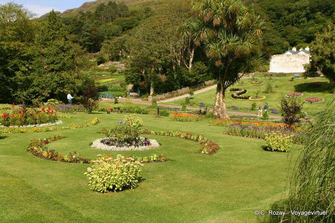 Los jardines victorianos, Kylemore Abbey Connemara - Irlanda