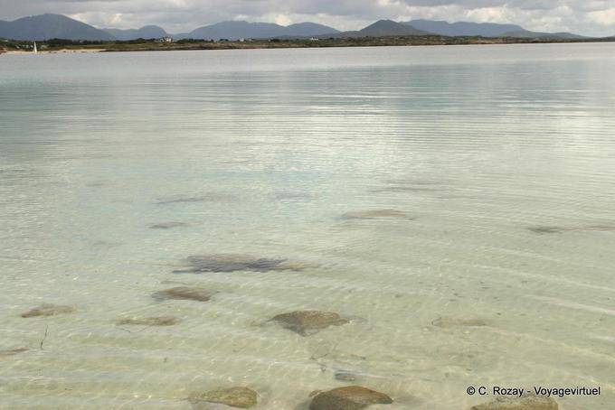 Laguna irlandés a Roundstone, Connemara - Irlanda