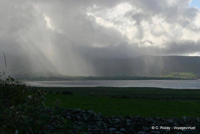 Gale en la bahía de Tralee, Dingle - Irlanda