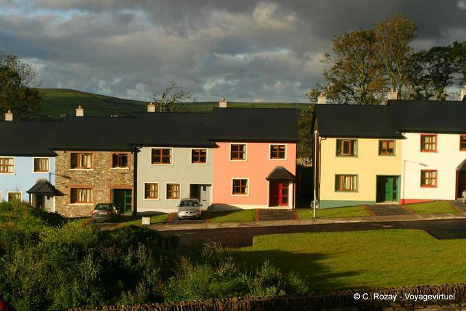 Casas gemelas, Dingle - Irlanda