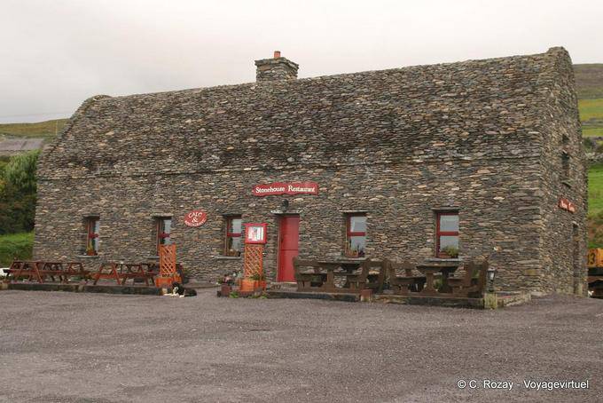 Stonehouse restaurante, casa de piedra, Fahan Ventry, Dingle - Irlanda