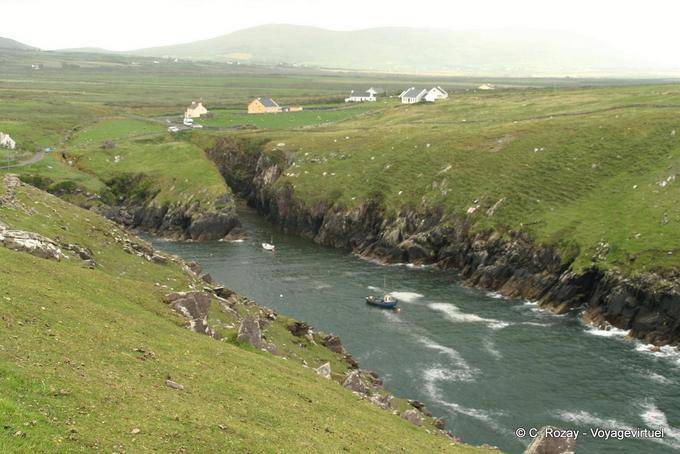 Panorama Brandon Creek, Ballycurrane, Dingle - Irlanda