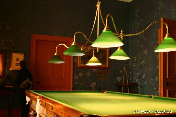 La sala de billar, Muckross House, Killaney - Irlanda