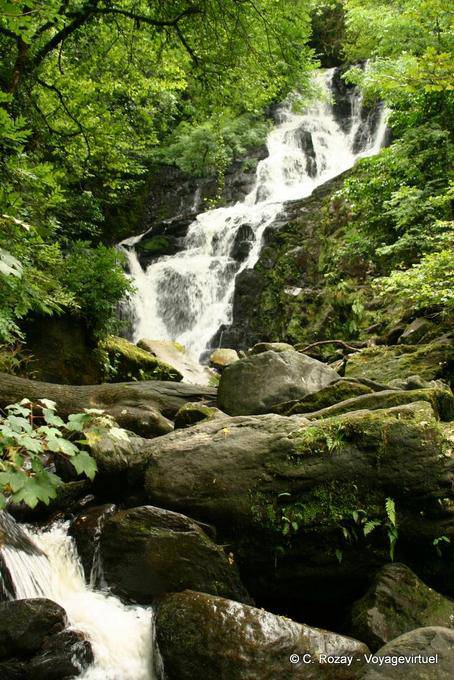 Torc Waterfall, Killarney - camino de Kenmare - Irlanda