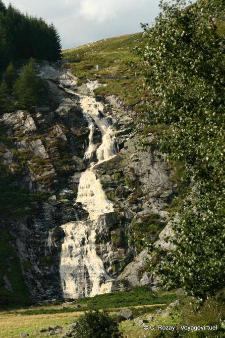 Cascade Carrawaystick, montañas de Wicklow - Irlanda