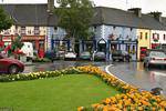 Floración de la ciudad, Westport, Irlanda.