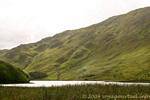 Lago Pollacappull al castillo de Kylemore, Connemara, Irlanda.