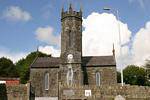 Iglesia en Ennistymon (Inis Díomáin), Condado de Clare, Irlanda.