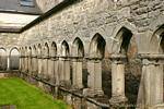 Claustro franciscano, la Abadía de Ennis, Irlanda.