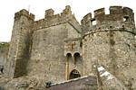 Fuera del castillo de Cahir, Irlanda.