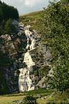 Cascade Carrawaystick, montañas de Wicklow, Irlanda.