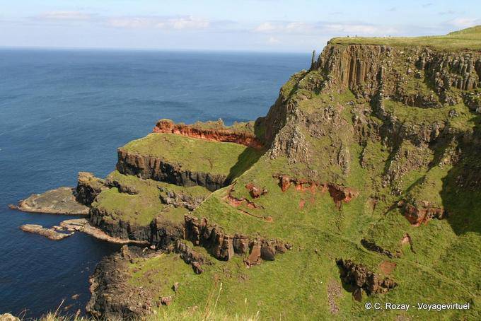 Rutas geológicas en la meseta de Antrim, Calzada de los Gigantes - Irlanda del Norte