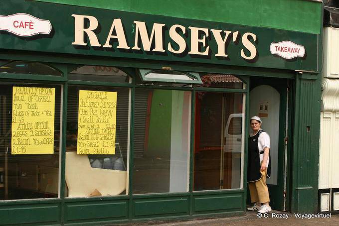 Café para llevar de Ramsey, William Street, Londonderry, Derry - Irlanda del Norte