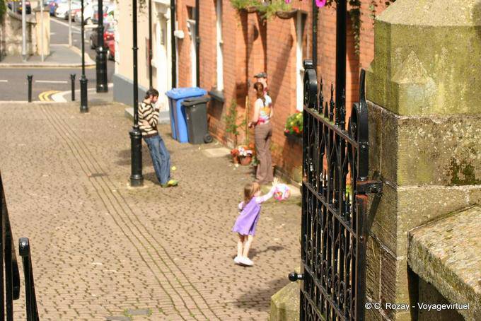 La vida cotidiana, la imagen de la calle, Derry - Irlanda del Norte
