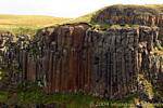 Columnas de basalto se sonrojaron Calzada de los Gigantes, Irlanda del Norte.