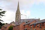 Campanario de la Catedral de San Eugenio, Derry, Irlanda del Norte.