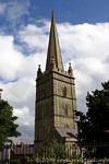 Campanario de la Catedral de San Columba, Derry, Irlanda del Norte.
