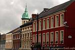 Bishop Street Dentro, en el diamante, Londonderry, Derry, Irlanda del Norte.