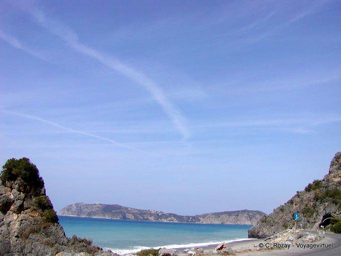 Entre el mar y las rocas en Campania - Italia