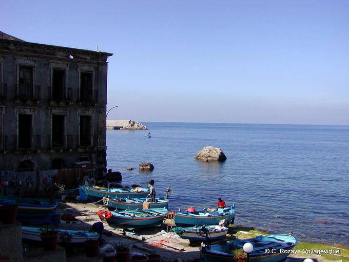 El puerto de Scilla - Italia