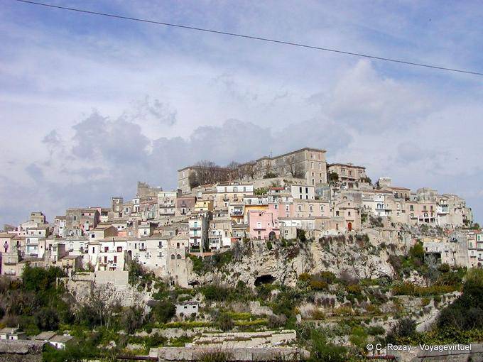 Concéntrese en alturas Ragusa - Italia