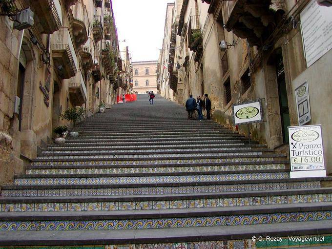 Scala di Santa Maria del Monte, Caltagirone - Italia