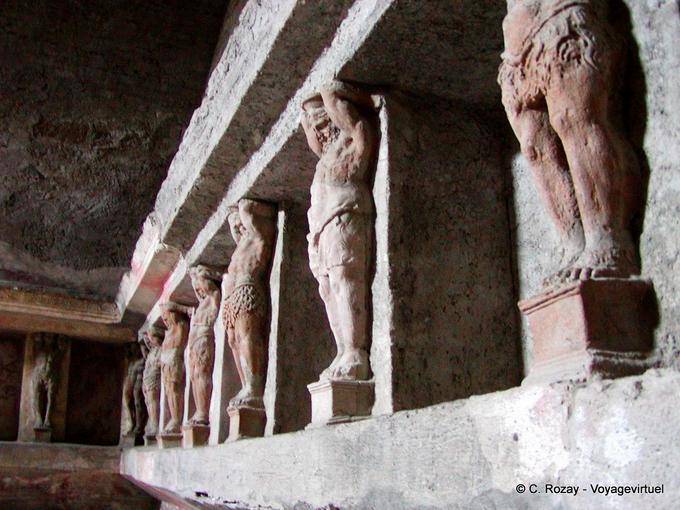 Tepidarium, baños termales Forum, Pompeya - Italia