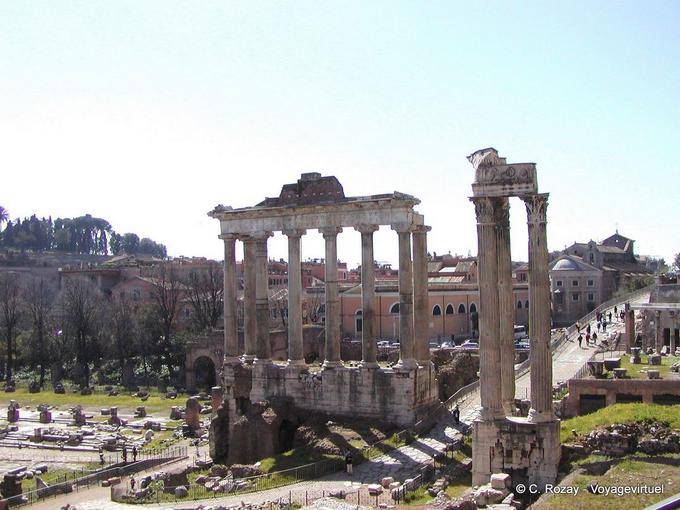Foro de Augusto, Via dei Fori Imperiali, Roma - Italia