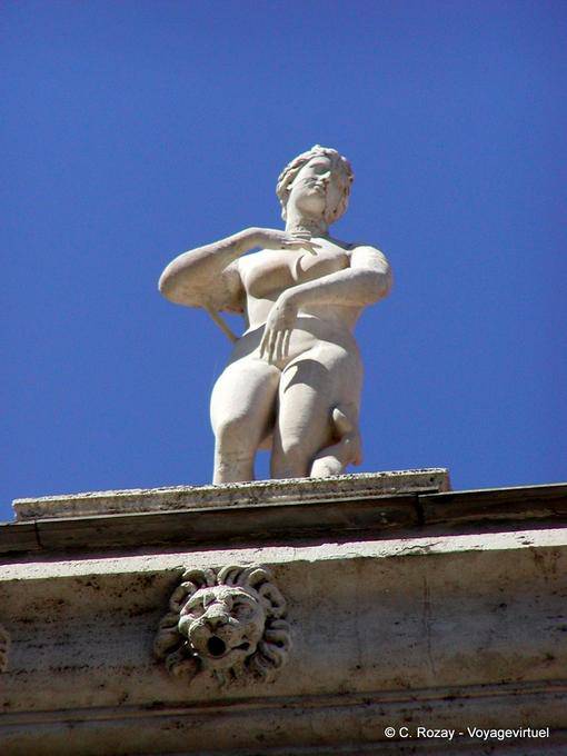 Piedra desnuda Campidoglio, Roma - Italia