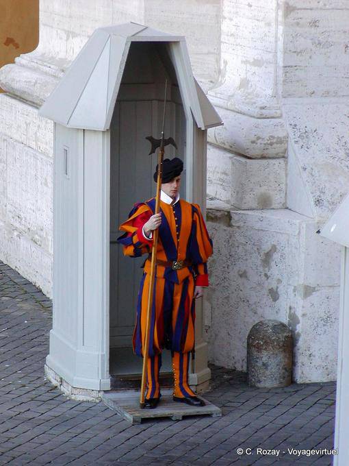 Guardia Suiza, el Vaticano, Roma - Italia