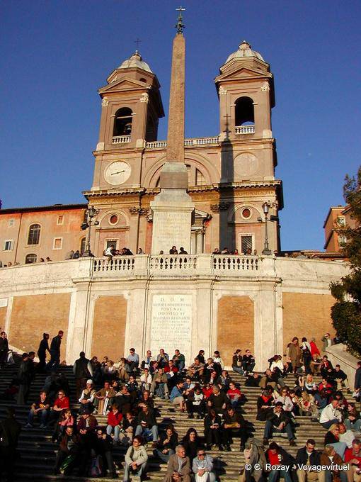 Trinita dei Monti, Roma - Italia