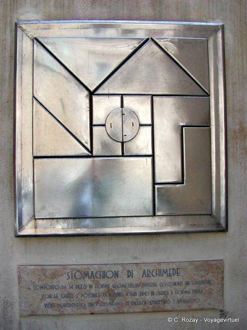 El Stomachion Arquímedes, Siracusa, Sicilia - Italia