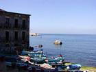 El puerto de Scilla, Italia.