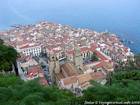Panorama, Cefalu, Italia.