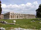 Templo de Hera dijo Basílica, Paestum, Italia.