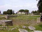 Anfiteatro Paestum, Italia.