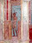 Nu antigüedad, pintura, Pompeya, Italia.