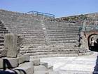 El Pequeño Teatro y Odeon, Pompeya, Italia.