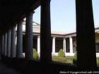 Peristilo de la Casa de Menandro, Pompeya, Italia.