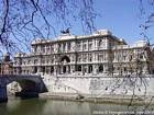 Palacio de Justicia, Plaza de los Tribunales, Roma, Italia.